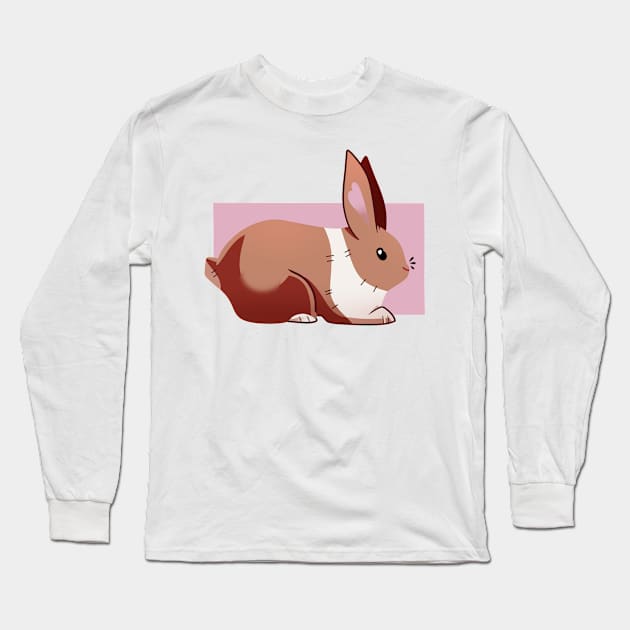 Rabbit Long Sleeve T-Shirt by scribblekisses